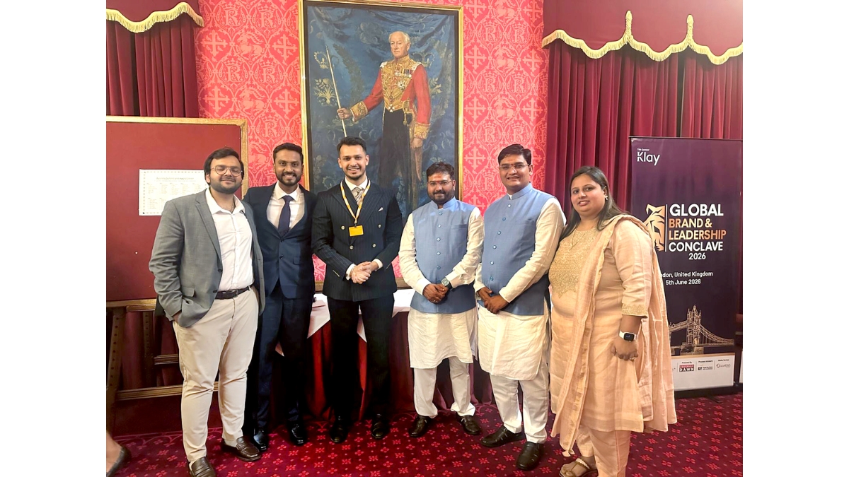 Acharya Bhavinbhai Pandya and Acharya Mananbhai Pandya Honoured with the Global Leader of the Year 2026 Award at the House of Lords, London