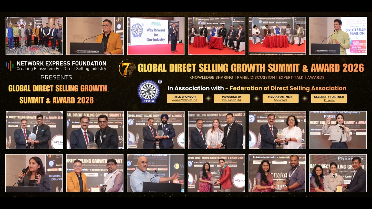 <div>Network Express Foundation Hosts the 7th Global Direct Selling Growth Summit & Award 2026 in Mumbai; 43 Leaders and Companies Honored</div>