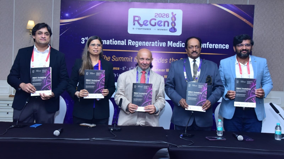 First internationally developed BMAC consensus guidelines unveiled at REGEN 2026 in Mumbai